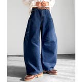 《JaVaジャバコラボ》BIGポケットの存在感。ワイドバルーンカーブデニムパンツ | Classical Elf Men | 詳細画像17 