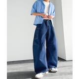 《JaVaジャバコラボ》BIGポケットの存在感。ワイドバルーンカーブデニムパンツ | Classical Elf Men | 詳細画像21 