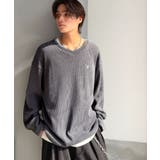 《JaVaジャバコラボ》ラフなのに計算されたバランス。裾ドロスト付きピグメント加… | Classical Elf Men | 詳細画像1 