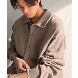 ベージュ | 《JaVaジャバコラボ》さりげない配色で着こなしに差を。ステッチ配色ショート丈ニ… | Classical Elf Men