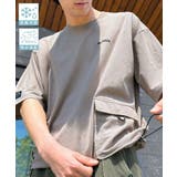 ベージュ | 《JaVaジャバコラボ》【接触冷感 吸水速乾機能付き】便利なBIGポケット＆裾ド… | Classical Elf Men