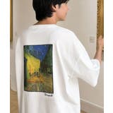 《ゴッホ絵画グラフィック》ステッチ刺繍MIXデザイン 高機能半袖Tシャツ【接触冷… | Classical Elf Men | 詳細画像8