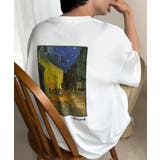 《ゴッホ絵画グラフィック》ステッチ刺繍MIXデザイン 高機能半袖Tシャツ【接触冷… | Classical Elf Men | 詳細画像10