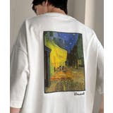 《ゴッホ絵画グラフィック》ステッチ刺繍MIXデザイン 高機能半袖Tシャツ【接触冷… | Classical Elf Men | 詳細画像12