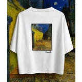 《ゴッホ絵画グラフィック》ステッチ刺繍MIXデザイン 高機能半袖Tシャツ【接触冷… | Classical Elf Men | 詳細画像14