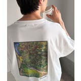 《ゴッホ絵画グラフィック》ステッチ刺繍MIXデザイン 高機能半袖Tシャツ【接触冷… | Classical Elf Men | 詳細画像25