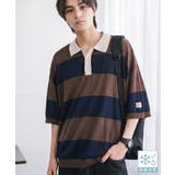 ブラウン | 《JaVaジャバコラボ》【接触冷感機能付き】シャリ感がクセになる夏仕様ニット素材… | Classical Elf Men