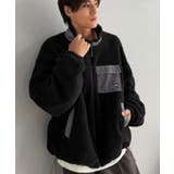 《JaVaジャバコラボ》コーデュロイ異素材配色使い 裾ドローコード付き ボアブル… | Classical Elf Men | 詳細画像9