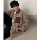 《JaVaジャバコラボ》コーデュロイ異素材配色使い 裾ドローコード付き ボアブル… | Classical Elf Men | 詳細画像24