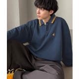 《JaVaジャバコラボ》アイロン要らずで毎日着られる！胸刺繍入り襟ライン配色ニッ… | Classical Elf Men | 詳細画像34 