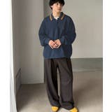 《JaVaジャバコラボ》アイロン要らずで毎日着られる！胸刺繍入り襟ライン配色ニッ… | Classical Elf Men | 詳細画像38 