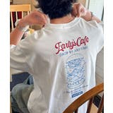 《JaVaジャバコラボ》遊び心のあるカフェロゴが映えるバックプリントT。刺繍使い… | Classical Elf Men | 詳細画像1