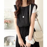 《JaVaジャバコラボ》前後で印象チェンジ♪前後2wayUネックツータックイージ… | Classical Elf | 詳細画像7