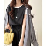 《JaVaジャバコラボ》前後で印象チェンジ♪前後2wayUネックツータックイージ… | Classical Elf | 詳細画像10