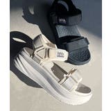 《Javaジャバコラボ》厚底ベルクロスポーツサンダル ストラップあり | Classical Elf  | 詳細画像55 