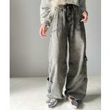 《Javaジャバコラボ》旬なこなれ感。ヴィンテージ加工裾ドロストワイドデニム | Classical Elf | 詳細画像8