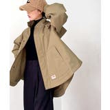 おめかし感100%。中綿入りラウンドヘムフレアマウンテンパーカー | Classical Elf | 詳細画像10