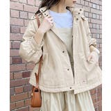 おめかし感100%。中綿入りラウンドヘムフレアマウンテンパーカー | Classical Elf | 詳細画像13