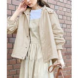 おめかし感100%。中綿入りラウンドヘムフレアマウンテンパーカー | Classical Elf | 詳細画像14