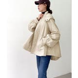 おめかし感100%。中綿入りラウンドヘムフレアマウンテンパーカー | Classical Elf | 詳細画像16