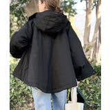 おめかし感100%。中綿入りラウンドヘムフレアマウンテンパーカー | Classical Elf | 詳細画像22