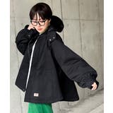 おめかし感100%。中綿入りラウンドヘムフレアマウンテンパーカー | Classical Elf | 詳細画像31