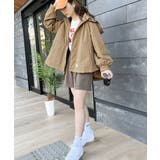 おめかし感100%。中綿入りラウンドヘムフレアマウンテンパーカー | Classical Elf | 詳細画像6