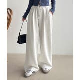 大人の余白をまとうワイドスウェット。ヘビーウェイトスウェットワイドパンツ | Classical Elf  | 詳細画像13 