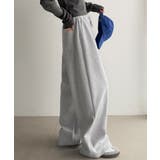 杢グレー | 大人の余白をまとうワイドスウェット。ヘビーウェイトスウェットワイドパンツ | Classical Elf 