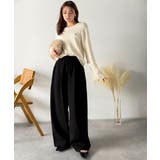 大人の余白をまとうワイドスウェット。ヘビーウェイトスウェットワイドパンツ | Classical Elf  | 詳細画像6 