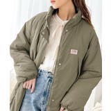 大人スポーティ。シャカシャカ素材スタンドネックミリタリーコート | Classical Elf | 詳細画像10