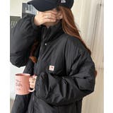 大人スポーティ。シャカシャカ素材スタンドネックミリタリーコート | Classical Elf | 詳細画像1