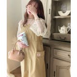 《JaVaジャバ コラボ》１枚で主役級。ミリタリージャンパースカート | Classical Elf  | 詳細画像10 