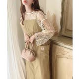 《JaVaジャバ コラボ》１枚で主役級。ミリタリージャンパースカート | Classical Elf  | 詳細画像11 