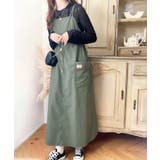 《JaVaジャバ コラボ》１枚で主役級。ミリタリージャンパースカート | Classical Elf  | 詳細画像26 