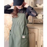 《JaVaジャバ コラボ》１枚で主役級。ミリタリージャンパースカート | Classical Elf  | 詳細画像27 