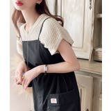 《JaVaジャバ コラボ》１枚で主役級。ミリタリージャンパースカート | Classical Elf  | 詳細画像4 