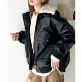 ヴィンテージライクな主役級アイテム。襟ボアレザージャケット | Classical Elf | 詳細画像2