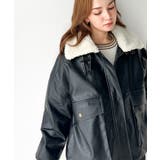 ヴィンテージライクな主役級アイテム。襟ボアレザージャケット | Classical Elf | 詳細画像5