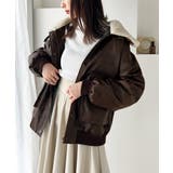 ヴィンテージライクな主役級アイテム。襟ボアレザージャケット | Classical Elf | 詳細画像11