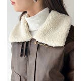 ヴィンテージライクな主役級アイテム。襟ボアレザージャケット | Classical Elf | 詳細画像13