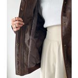 ヴィンテージライクな主役級アイテム。襟ボアレザージャケット | Classical Elf | 詳細画像15