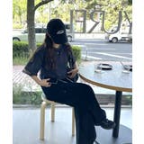 1枚でレイヤードが完成。チュールレイヤードバックプリントTシャツ | Classical Elf  | 詳細画像19 