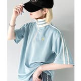 サックス | 《Javaジャバコラボ》Y2Kムードを大人っぽく着こなす。ハーフジップトラックプ… | Classical Elf