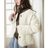 《Javaジャバコラボ》大人カジュアルの大定番。ノーカラー波キルティングコート | Classical Elf | 詳細画像7