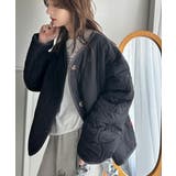 《Javaジャバコラボ》大人カジュアルの大定番。ノーカラー波キルティングコート | Classical Elf | 詳細画像11