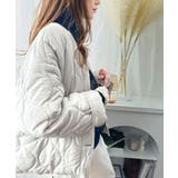 《Javaジャバコラボ》大人カジュアルの大定番。ノーカラー波キルティングコート | Classical Elf | 詳細画像13