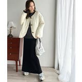 《Javaジャバコラボ》大人カジュアルの大定番。ノーカラー波キルティングコート | Classical Elf | 詳細画像4