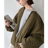 軽やかでこなれ感漂う万能アウター♪サイドファスナーキルティングジャケット | Classical Elf | 詳細画像13