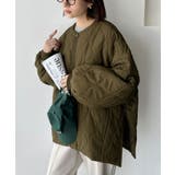 軽やかでこなれ感漂う万能アウター♪サイドファスナーキルティングジャケット | Classical Elf | 詳細画像14